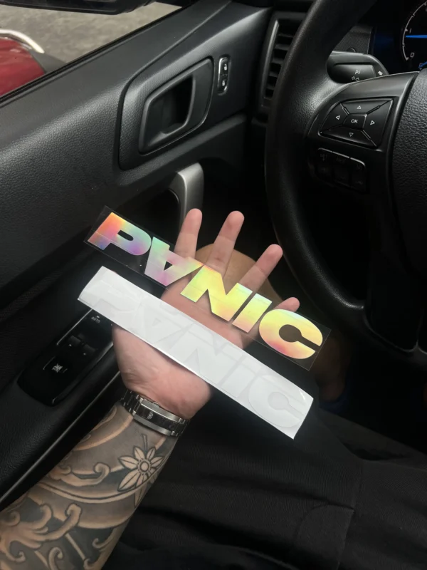Panic Bar Sticker Panic Sticker