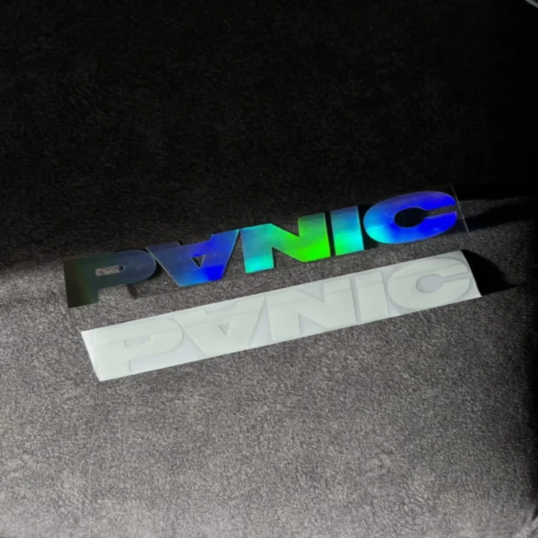 Panic Bar Sticker Panic Sticker